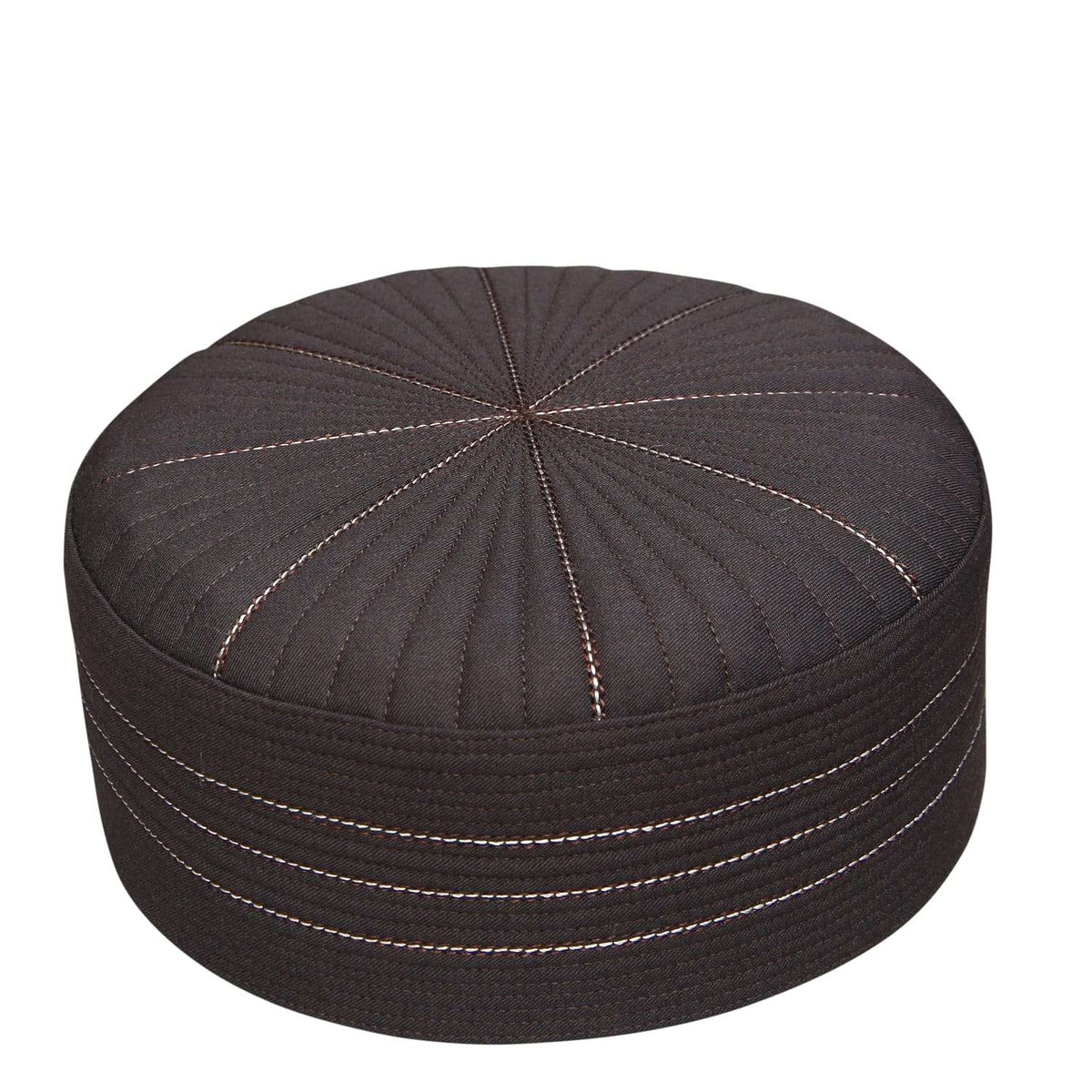 Brown Urwa Kufi Classic Daily Namaz Topi