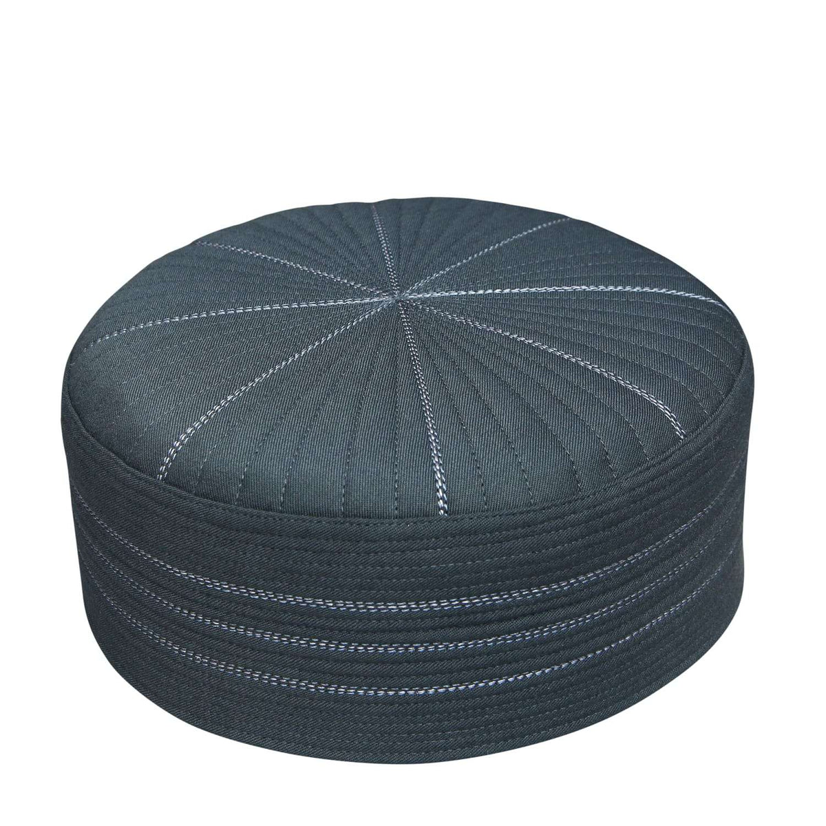 Grey Urwa Kufi Soft Comfortable Islamic Skull Cap