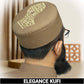 Gold Elegance Nalain Pak Kufi Luxury Embroidered Skull Cap