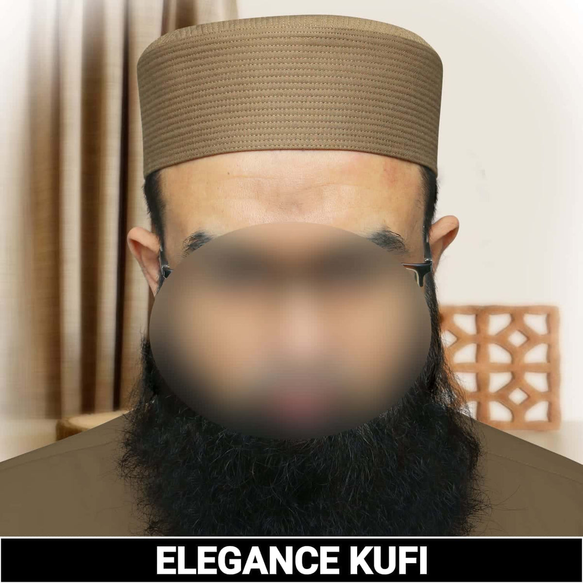 Gold Elegance Nalain Pak Kufi Luxury Embroidered Skull Cap