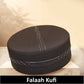 Brown Falah Kufi Classic Daily Namaz Topi