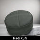 Grey Hadi Kufi Soft Comfortable Namaz Topi