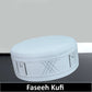 White Faseeh Kufi Classic Muslim Namaz Topi