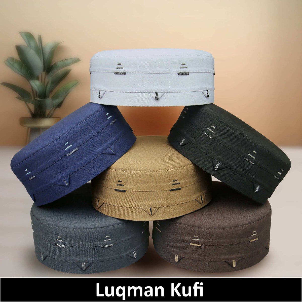 Luqman Kufi Premium Islamic Prayer Cap for Men