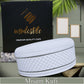 White Misaam Kufi Premium Muslim Namaz Topi