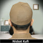 "Muslim Nisbat Prayer Kufi Hat for Men – Islamic Traditional Cap"