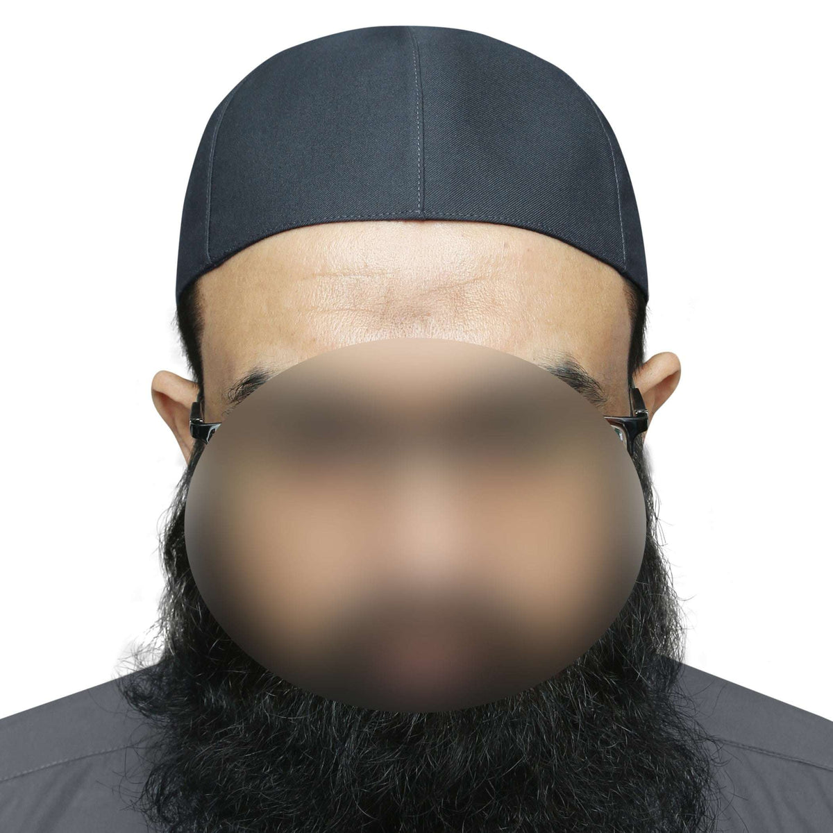 "Muslim Nisbat Prayer Kufi Hat for Men – Islamic Traditional Cap"