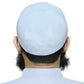 "Muslim Nisbat Prayer Kufi Hat for Men – Islamic Traditional Cap"