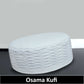 White Usama Kufi Premium Salah Prayer Cap