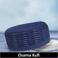 Blue Usama Kufi Elegant Traditional Muslim Prayer Hat