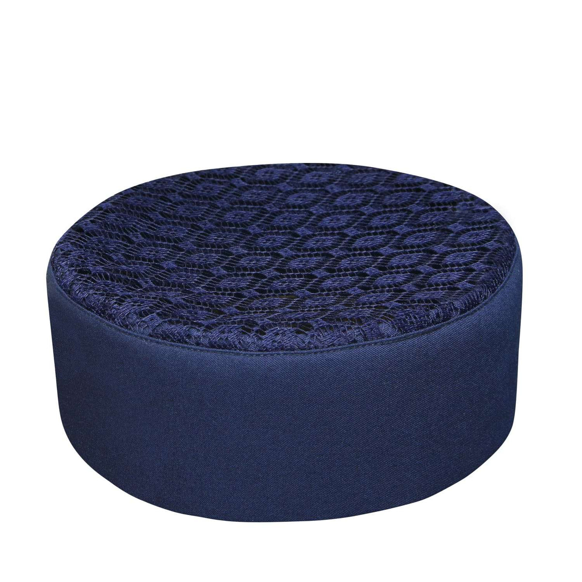 Blue Jamal Summer Kufi Breathable Muslim Prayer Hat