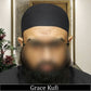 Black Grace Kufi Premium Islamic Prayer Cap for Men