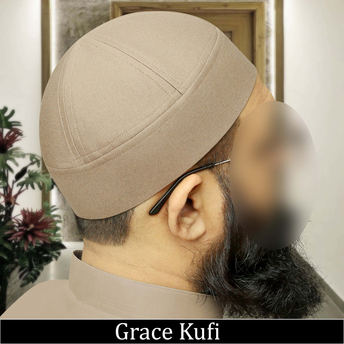 Biscutti Grace Kufi Classic Traditional Muslim Prayer Hat