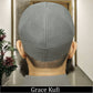 Grey Grace Brimless Kufi Soft Comfortable Skull Cap