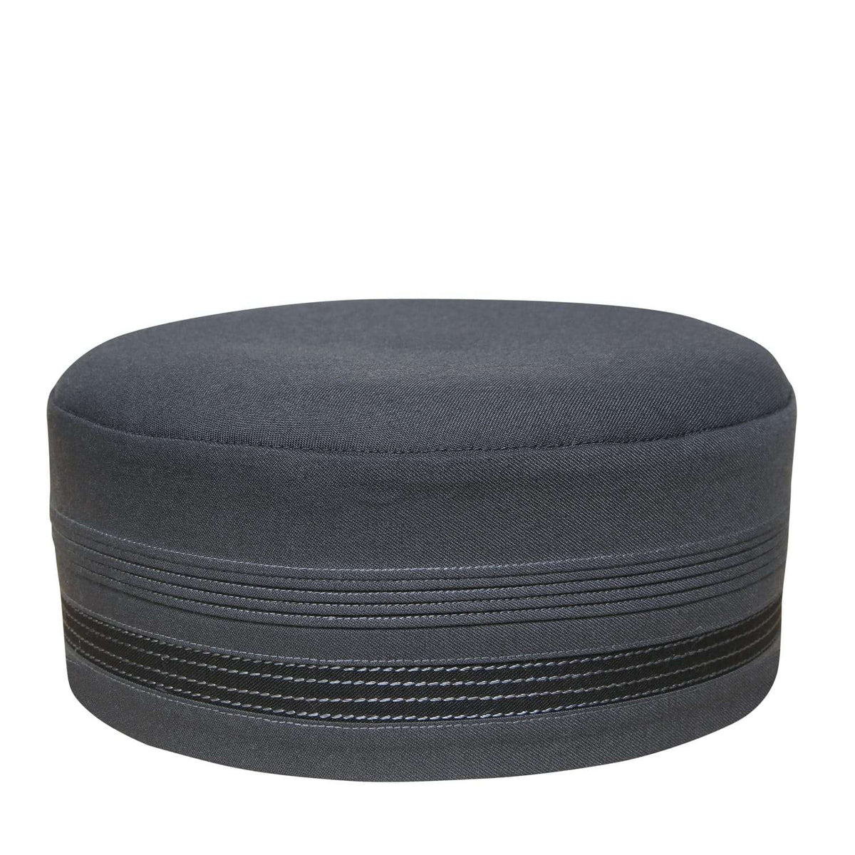 Grey Atba Cap Soft Comfortable Islamic Skull Cap