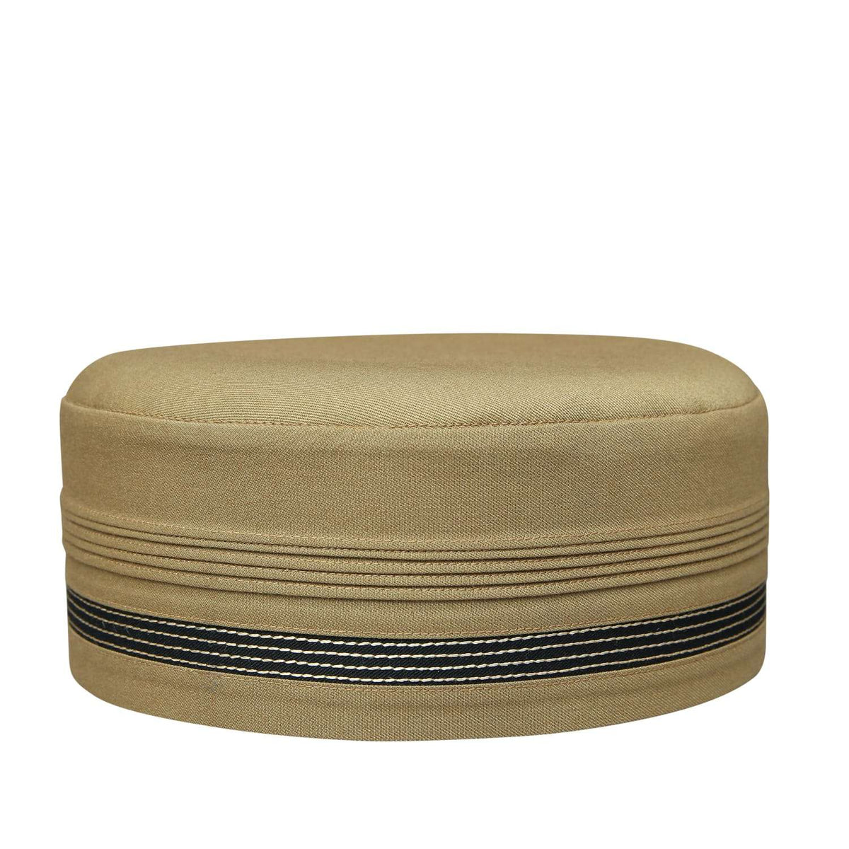 Golden Atba Cap Premium Handcrafted Kufi Hat