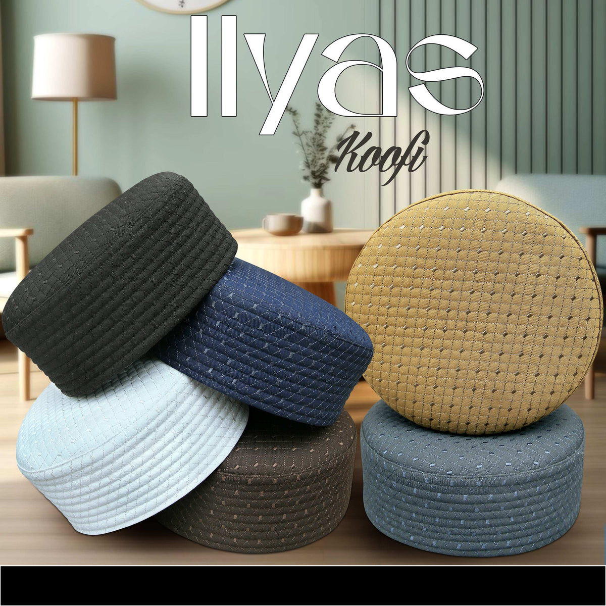 Ilyas Edition Premium Islamic Prayer Cap