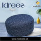 Blue Idrees Kufi Stylish Traditional Prayer Cap