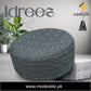 Grey Idrees Kufi Premium Islamic Skull Cap
