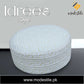 White Idrees Kufi Classic Traditional Muslim Prayer Hat