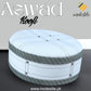White Aswad Kufi Classic Muslim Namaz Topi