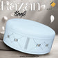 White Kazan Kufi Classic Muslim Skull Cap