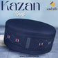 Navy Blue Kazan Kufi Elegant Islamic Salah Cap