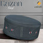 Grey Kazan Kufi Soft Comfortable Namaz Topi