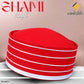 Red SH-0011 Traditional Islamic Turkish Prayer Cap