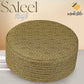 Golden Saleel Kufi Premium Embroidered Prayer Cap