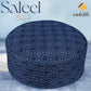 Navy Blue Saleel Kufi Stylish Daily Salah Cap