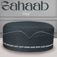 Grey Sahaab Kufi Comfortable Polyester Cotton Kufi