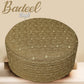 Golden Badeel Kufi Premium Embroidered Prayer Cap