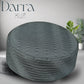 Gray Darra Kufi Refined Daily Salah Cap for Men