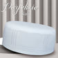 White Perfeksie Kufi Classic Muslim Namaz Topi