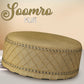 Golden Soomroo Kufi Refined Muslim Salah Cap