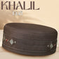 Brown Khalil Kufi Traditional Daily Prayer Hat