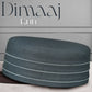 Gray Dimaaj Kufi Soft Comfortable Muslim Skull Cap