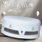 White Al-Qaws Kufi Classic Muslim Namaz Topi