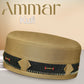 Golden Ammar Kufi Premium Salah Cap with Classic Style