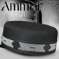 Black Ammar Kufi Premium Islamic Prayer Cap for Men