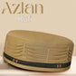 Golden Azlan Kufi Premium Traditional Kufi Cap