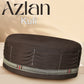 Brown Azlan Kufi Elegant Daily Salah Prayer Cap