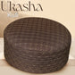 Brown Ukasha Hard Kufi Traditional Muslim Namaz Topi