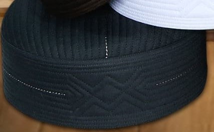 Navy Blue Anas Kufi Elegant Daily Salah Cap