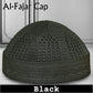 Al-Fajar Premium Knitted Kufi – Poly-Cotton Mesh Islamic Prayer Hat