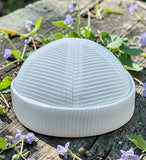 Brimless Mesh Kufi For Men's Namaz Topi