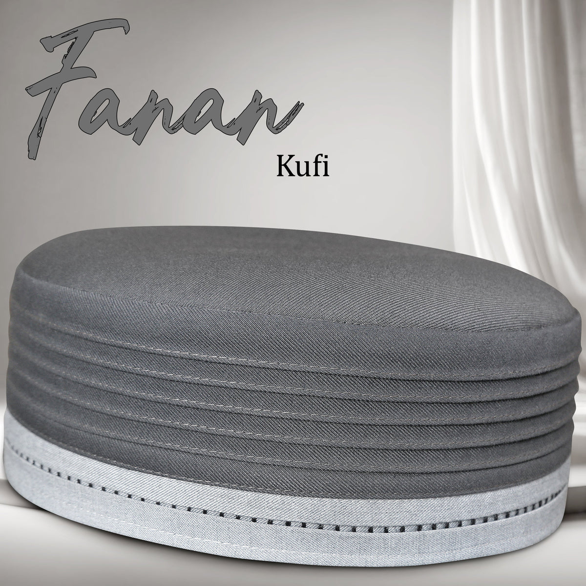 Fanan Kufi Cap – Trendy Islamic Prayer Cap for Men