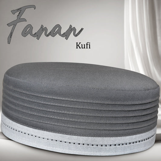 Fanan Kufi Cap – Trendy Islamic Prayer Cap for Men