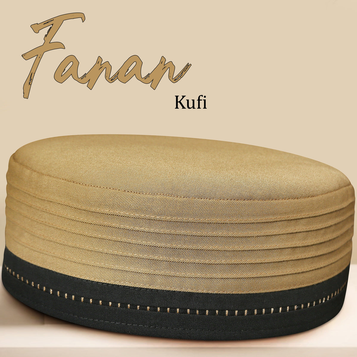 Fanan Kufi Cap – Trendy Islamic Prayer Cap for Men